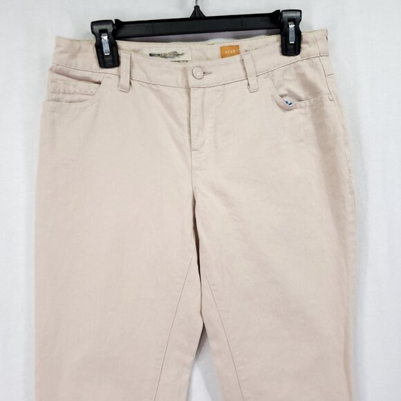Anthropologie Pilcro & The Letterpress Linen Pants Size 28 Fit Hyphen Beige - Picture 9 of 13